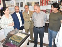 Mərakeşli jurnalistlər Milli Kitabxananda olublar (FOTO)