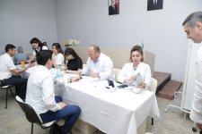 Xaçmaz rayonunda Aşura günü qanvermə aksiyası keçirilib (FOTO)