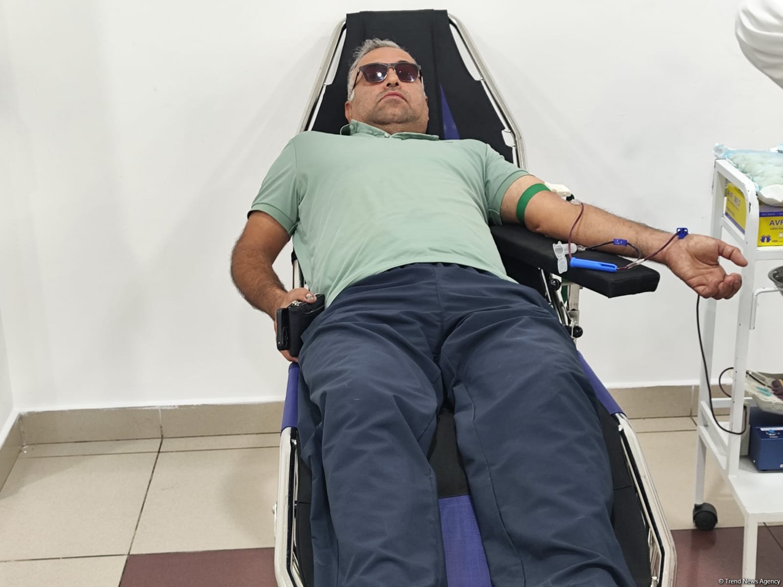 Aşura günü ilə əlaqədar qanvermə aksiyası başlayıb (FOTO)