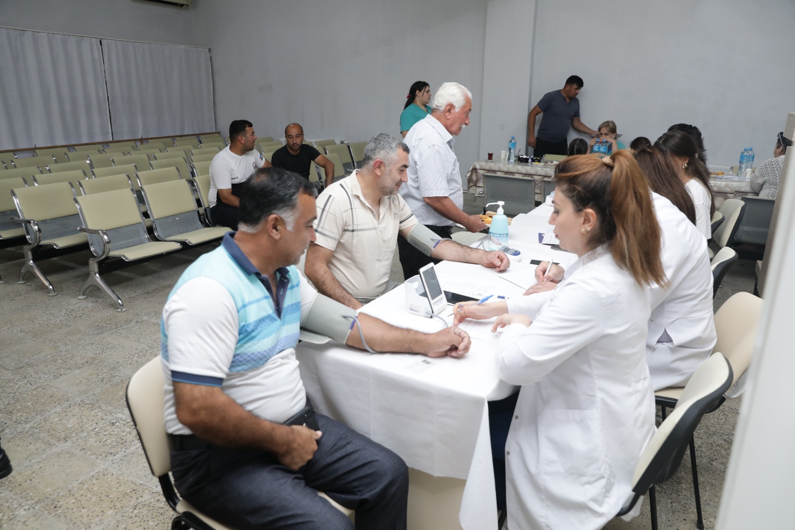 Xaçmaz rayonunda Aşura günü qanvermə aksiyası keçirilib (FOTO)