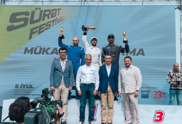 Bakı Sürət Festivalının qalibləri mükafatlandırılıb (FOTO)