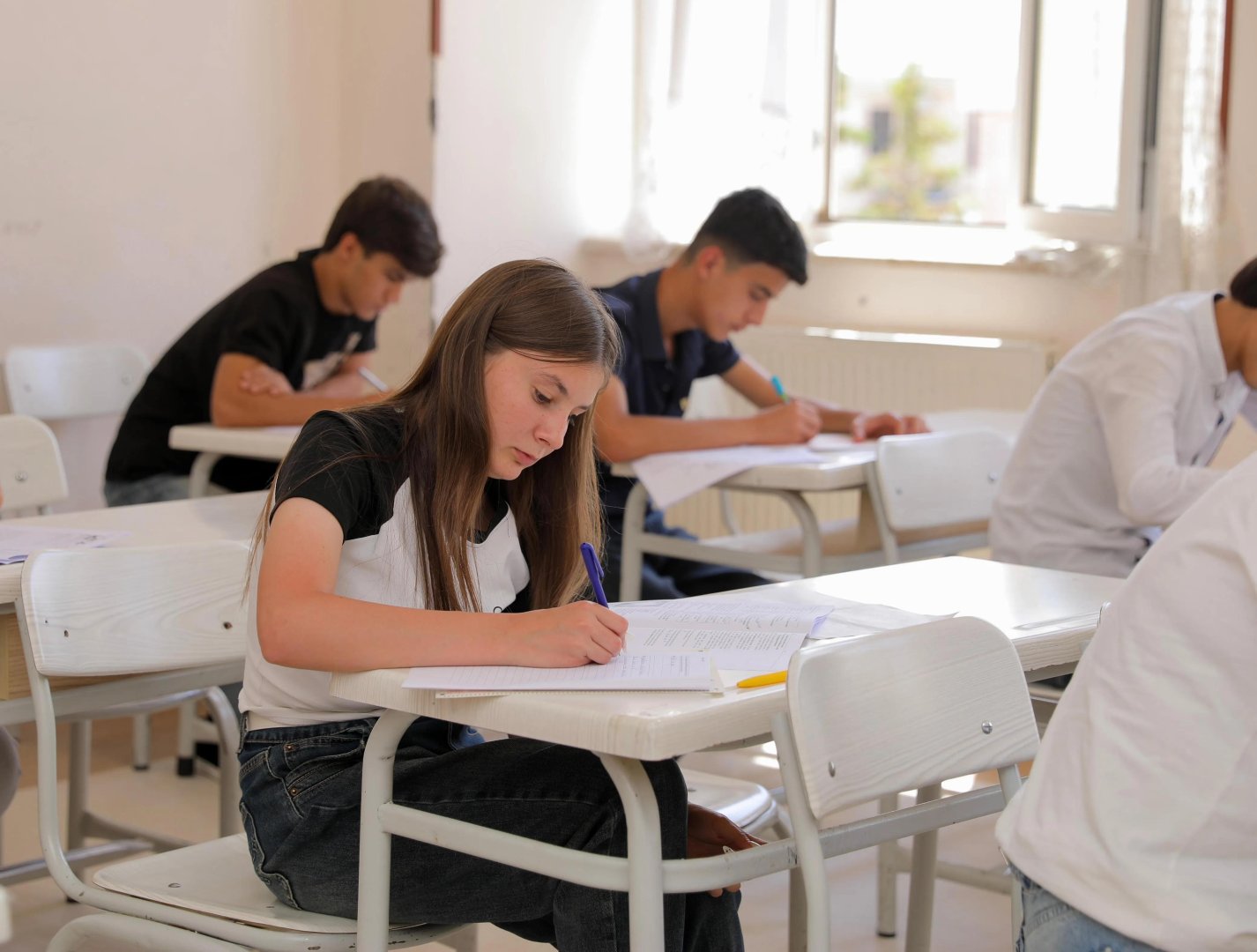 II və III ixtisas qrupları üzrə qəbul imtahanları keçirilib (FOTO)