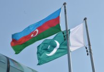 Pakistan Milli Assambleyasının sədri Azərbaycana rəsmi səfərə gəlib (FOTO)