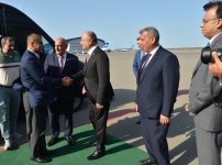 Pakistan Milli Assambleyasının sədri Azərbaycana rəsmi səfərə gəlib (FOTO)