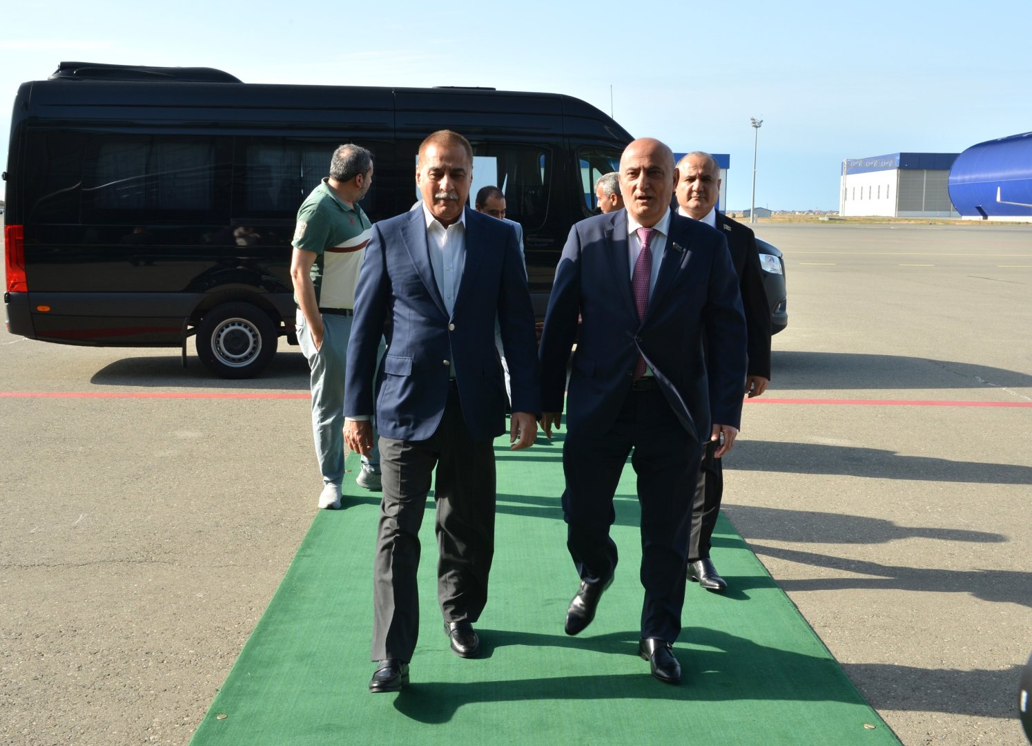 Pakistan Milli Assambleyasının sədri Azərbaycana rəsmi səfərə gəlib (FOTO)