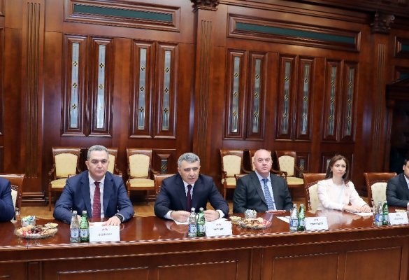 Ali Məhkəmədə Türkiyə Respublikası Ali Məhkəməsinin sədr müavininin başçılıq etdiyi nümayəndə heyəti ilə görüş keçirilib (FOTO)