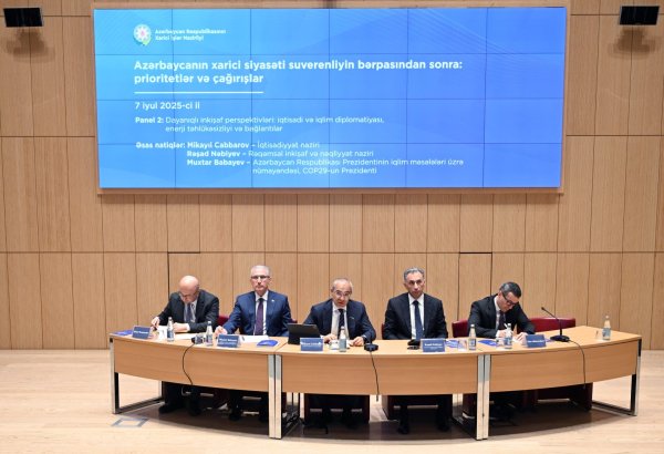 Azərbaycanda özəl sektorun xarici bazarlara çıxışının artırılması müzakirə edilib