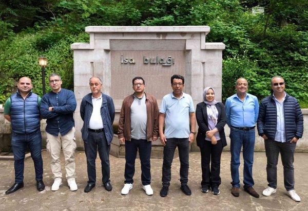 Mərakeşli jurnalistlər Xankəndi və Şuşaya səfər ediblər (FOTO)