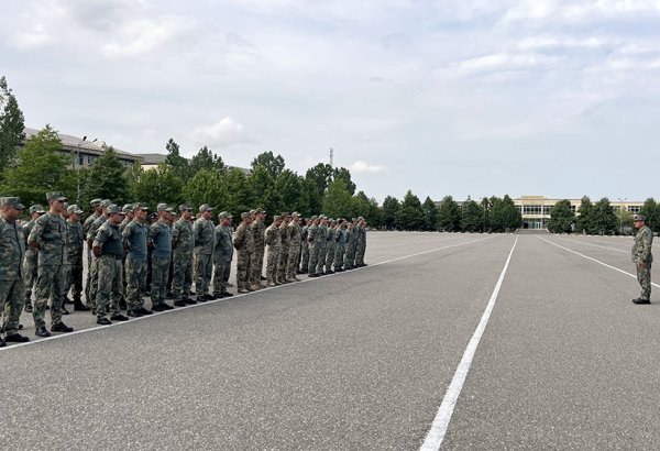 Azərbaycan Ordusunda səmti müəyyənetmə yarışı keçirilib (FOTO)