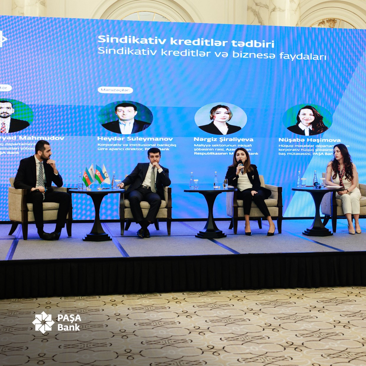 “PAŞA Bank”ın dəstəyilə “Sindikativ kreditlər” mövzusunda konfrans keçirilib (FOTO)