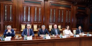 Ali Məhkəmədə Türkiyə Respublikası Ali Məhkəməsinin sədr müavininin başçılıq etdiyi nümayəndə heyəti ilə görüş keçirilib (FOTO)