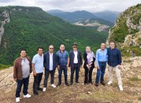 Mərakeşli jurnalistlər Xankəndi və Şuşaya səfər ediblər (FOTO)