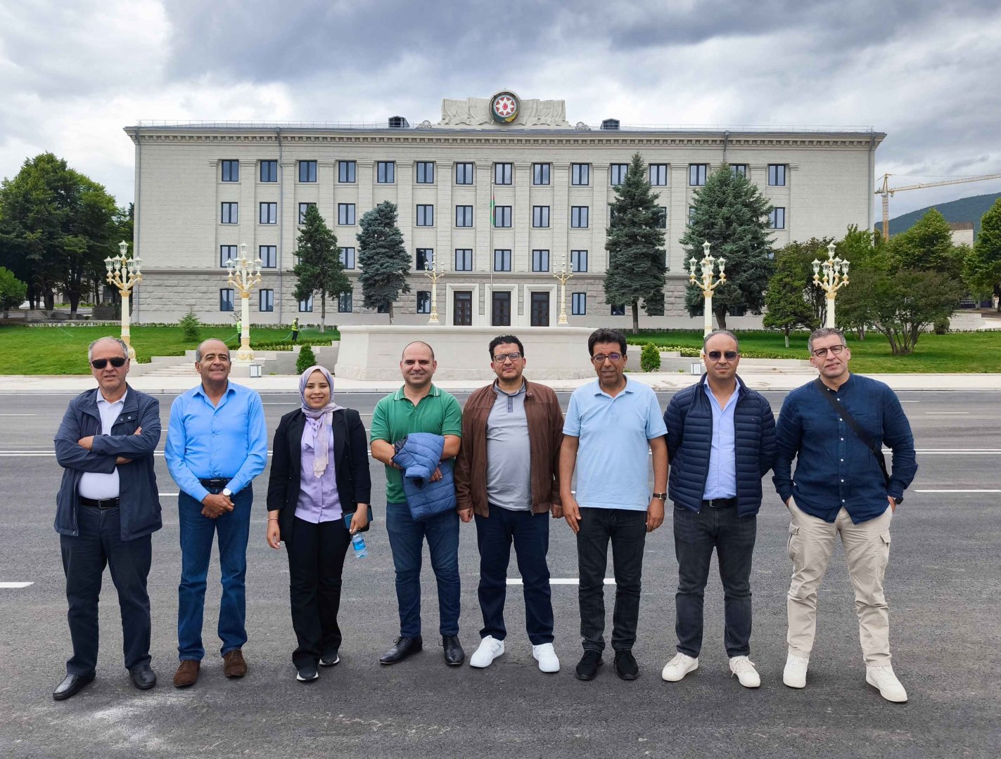 Mərakeşli jurnalistlər Xankəndi və Şuşaya səfər ediblər (FOTO)