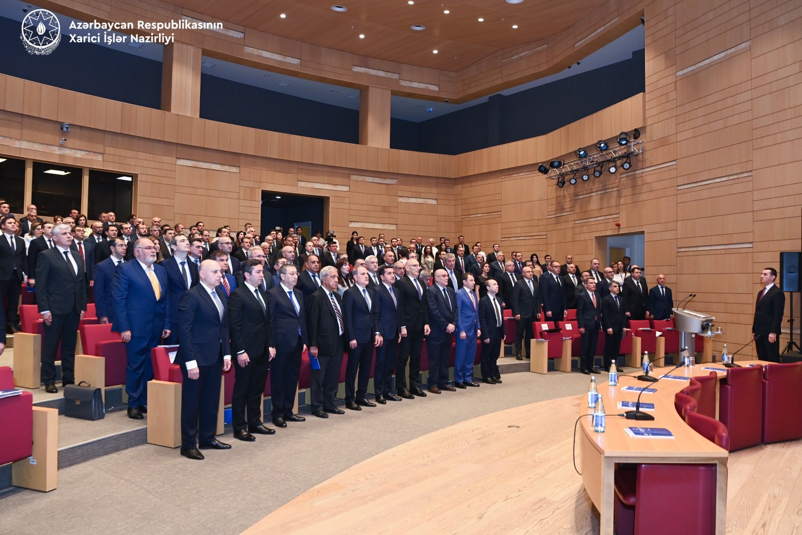 Diplomatik xidmət orqanlarının rəhbərlərinin IX müşavirəsinin açılış mərasimi olub (FOTO)