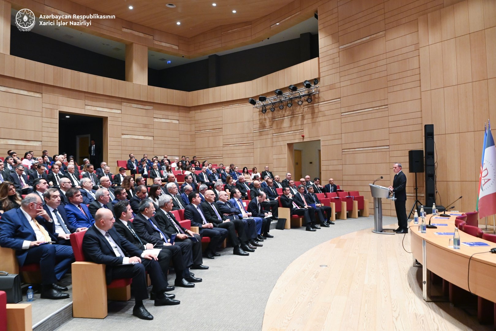 Diplomatik xidmət orqanlarının rəhbərlərinin IX müşavirəsinin açılış mərasimi olub (FOTO)