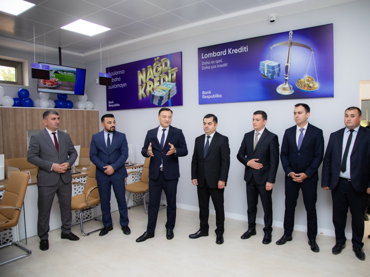 Bank Respublika yeni Beyləqan filialını istifadəyə verdi (FOTO)