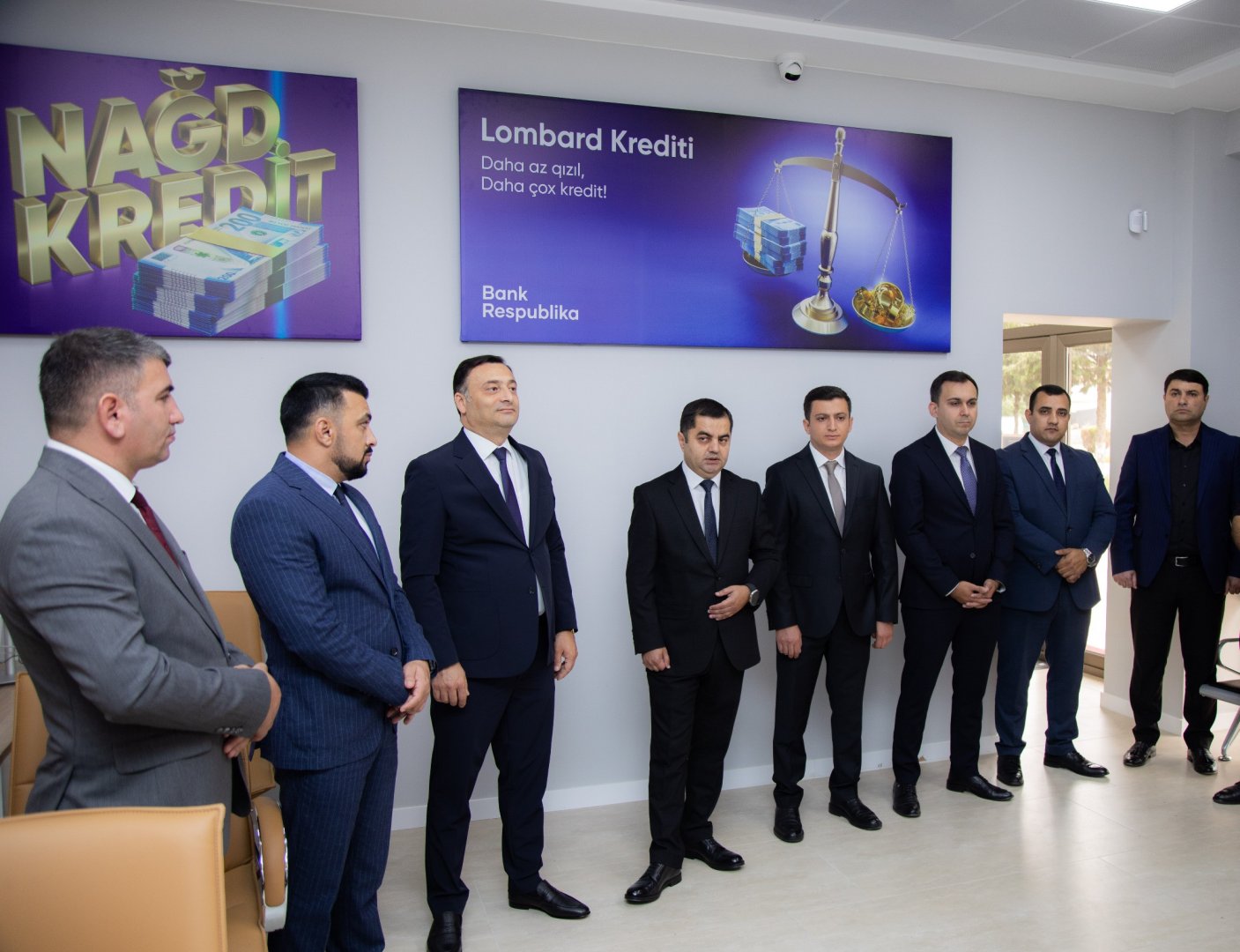Bank Respublika yeni Beyləqan filialını istifadəyə verdi (FOTO)