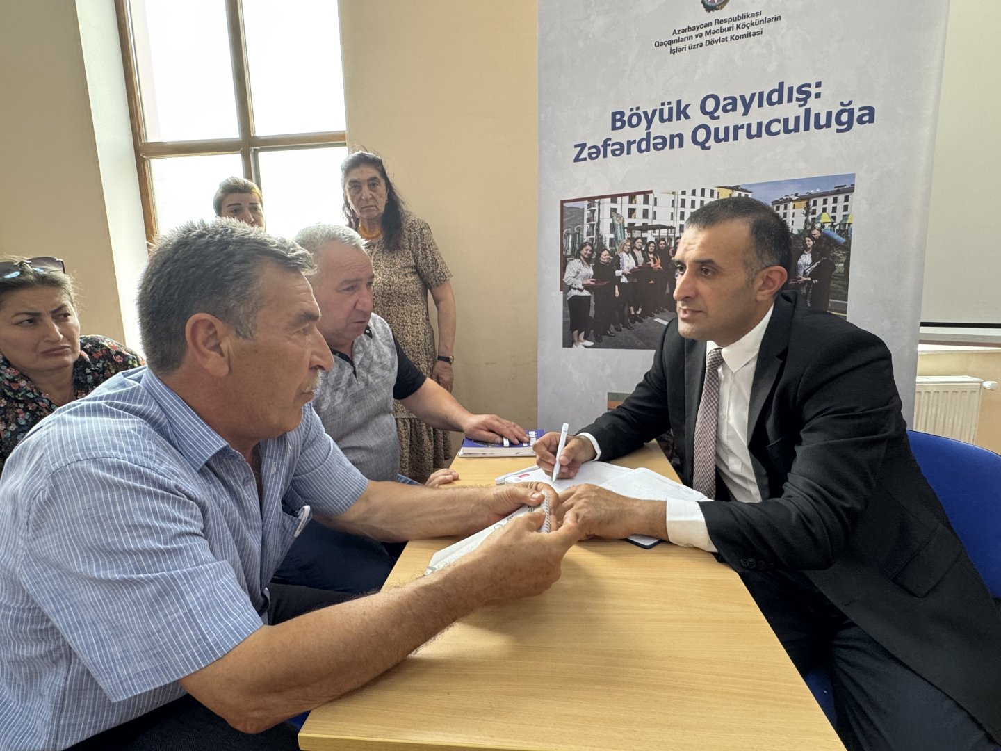 Mingəçevirdə keçmiş məcburi köçkünlər üçün hüquqi maarifləndirmə tədbiri keçirilib (FOTO/VİDEO)