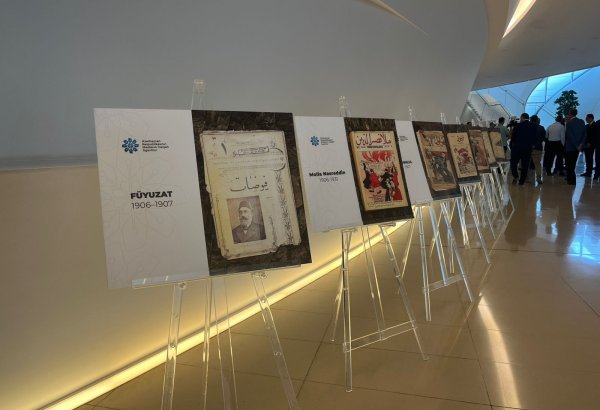 "Azərbaycan mətbuatının 150 ili: Tarixdən günümüzə” adlı sərgi keçirilib (FOTO)