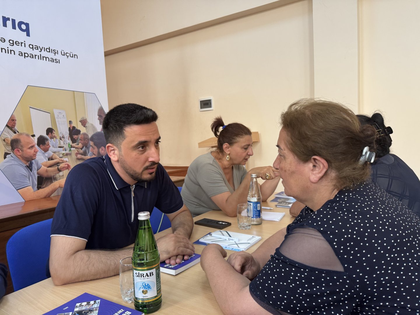 Mingəçevirdə keçmiş məcburi köçkünlər üçün hüquqi maarifləndirmə tədbiri keçirilib (FOTO/VİDEO)