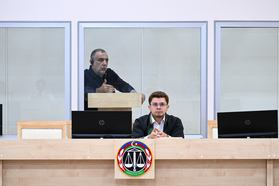 Ruben Vardanyanın məhkəməsində zərərçəkmiş şəxslər və hüquqi varislər ifadə veriblər (FOTO)