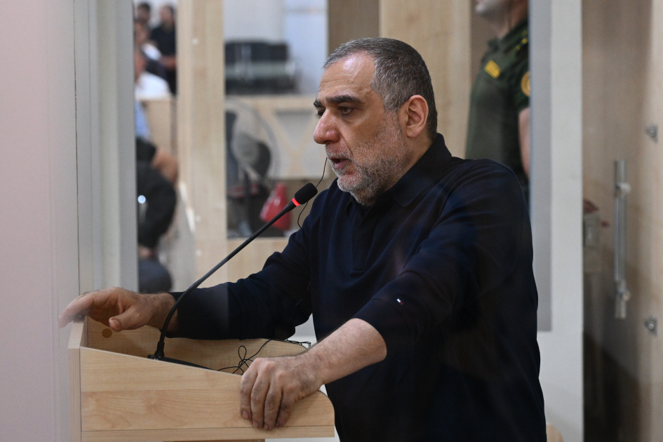 Ruben Vardanyanın məhkəməsində zərərçəkmiş şəxslər və hüquqi varislər ifadə veriblər (FOTO)