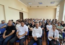 Mingəçevirdə keçmiş məcburi köçkünlər üçün hüquqi maarifləndirmə tədbiri keçirilib (FOTO/VİDEO)
