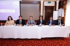 Azərbaycan milli mətbuatının 150 illiyi münasibətilə media nümayəndələri arasında intellektual yarış keçirilib (FOTO)