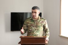Hərbi prokuror sərhədçilərlə birlikdə (FOTO)