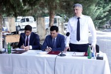 Xaçmazın Nərəcan kəndində növbəti səyyar qəbul keçirilib (FOTO)