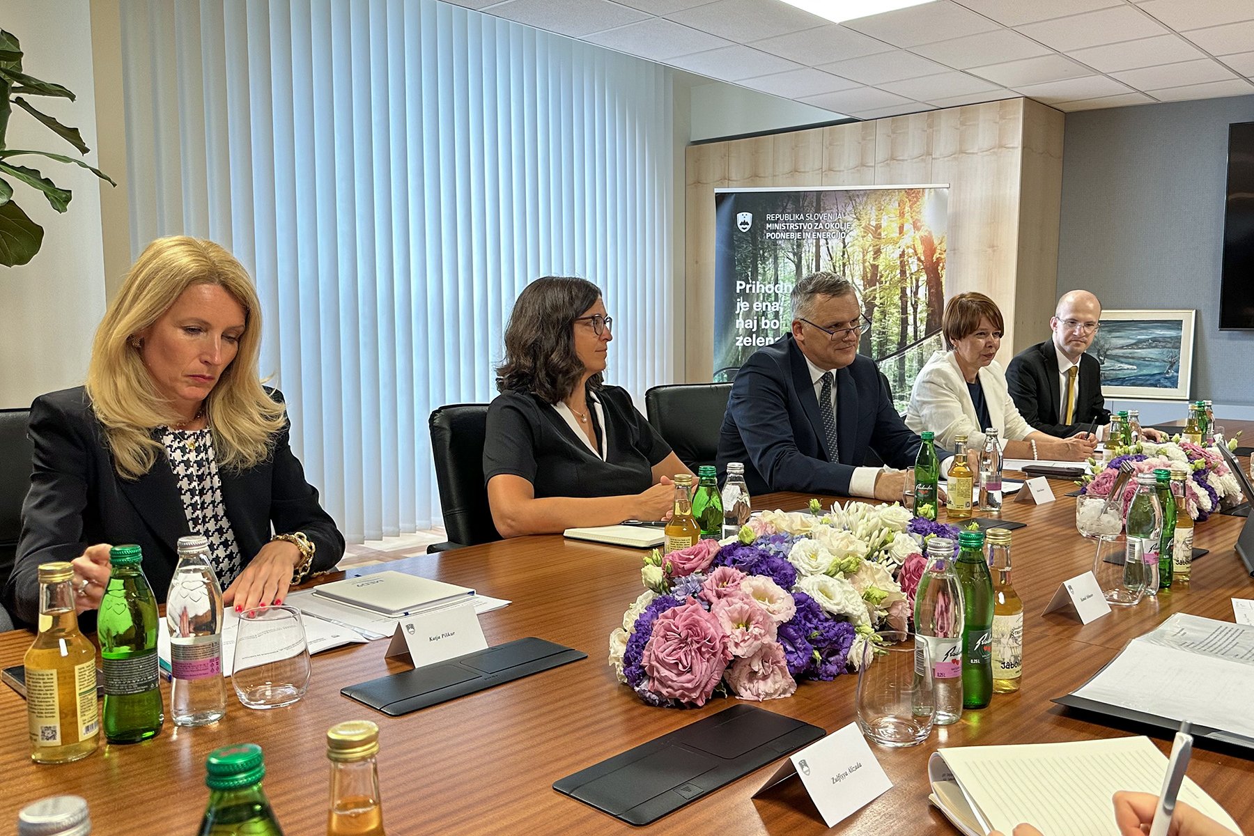 Azərbaycanın Sloveniyaya qaz tədarükünün artırılması müzakirə edilib (FOTO)