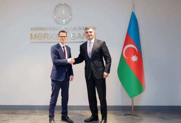 Azərbaycan İsveçrə ilə maliyyə sahəsində əməkdaşlığın genişləndirilməsini müzakirə edib (FOTO)