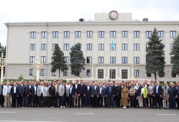 Azərbaycanın xaricdəki səfirləri Xankəndidə (FOTO)