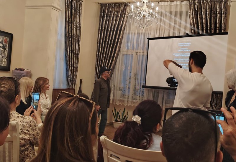 Azərbaycan-İsral kinematoqrafçılarının birgə filmi təqdim olunub (FOTO)
