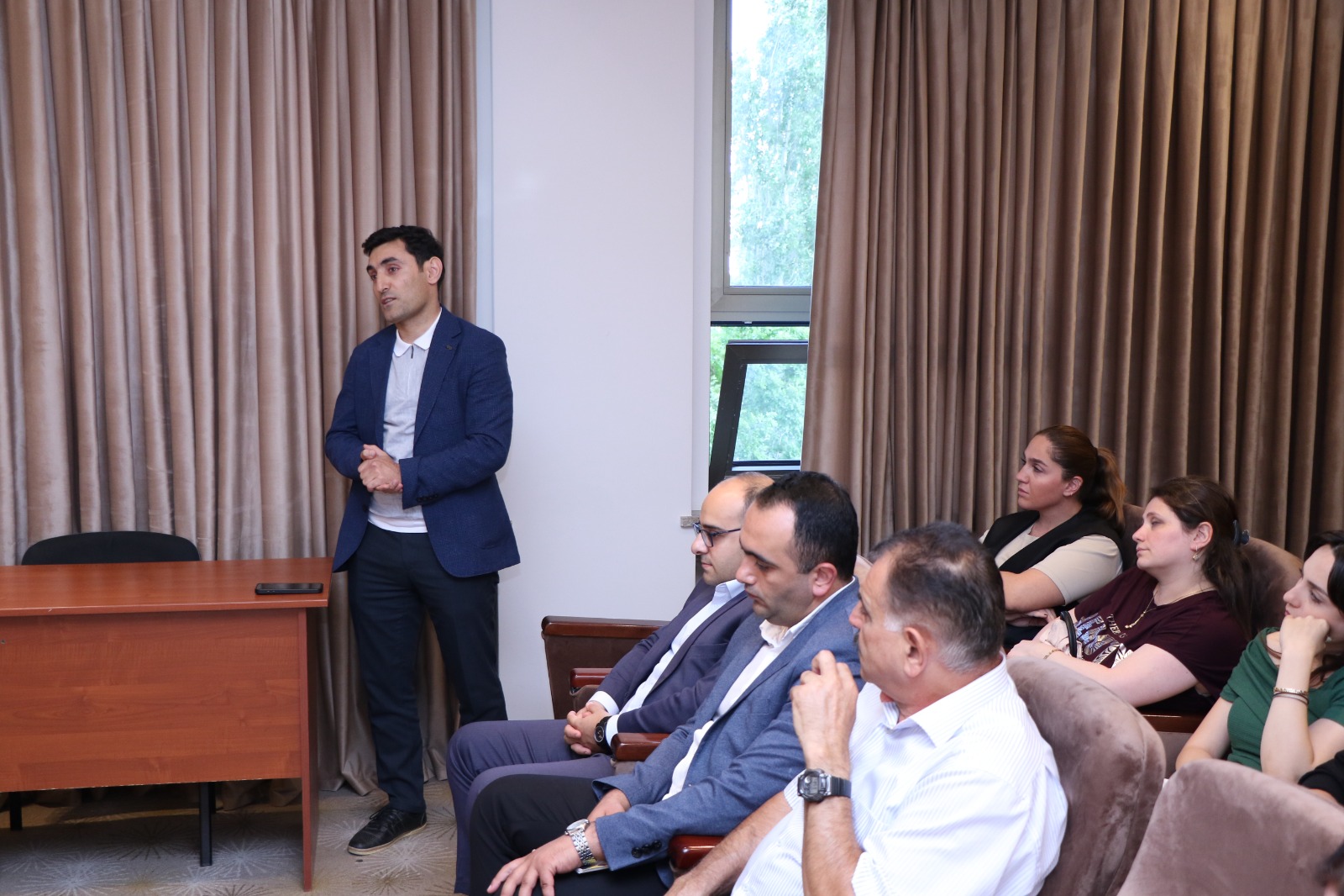 Elmi-tədqiqat potensialının gücləndirilməsinə doğru növbəti addım - Gənc alimlərlə görüş keçirilib (FOTO)