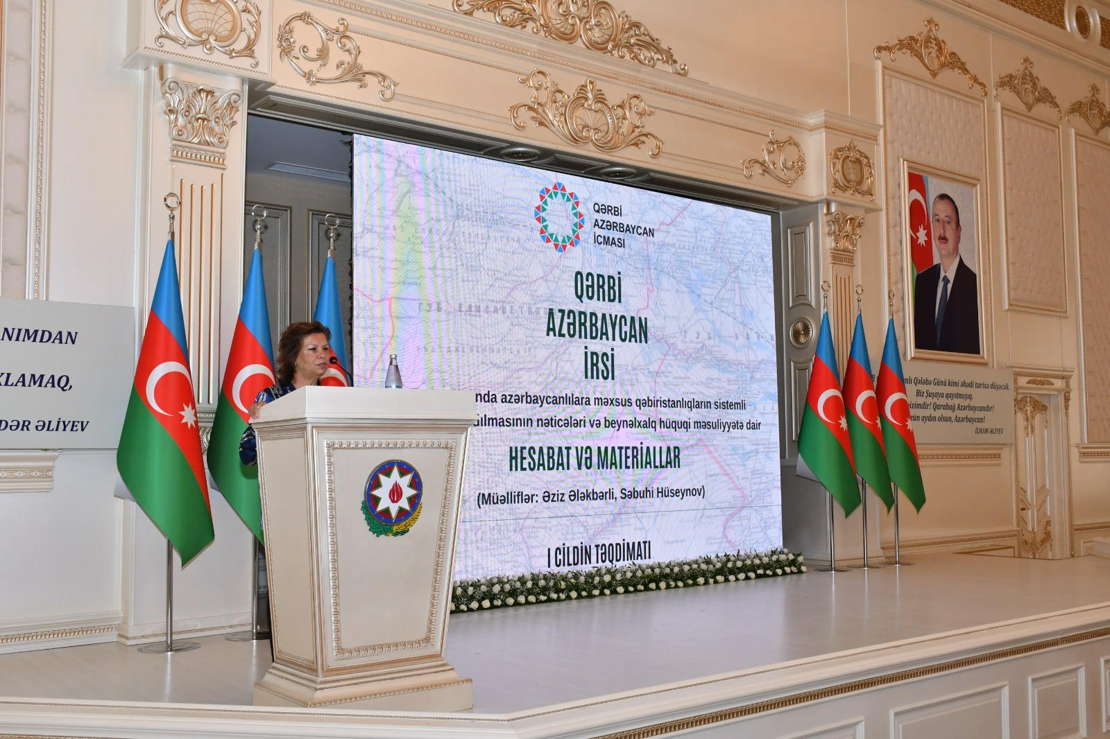 Abşeron rayonunda “Qərbi Azərbaycan İrsi” kitabının təqdimetmə mərasimi keçirilib (FOTO)