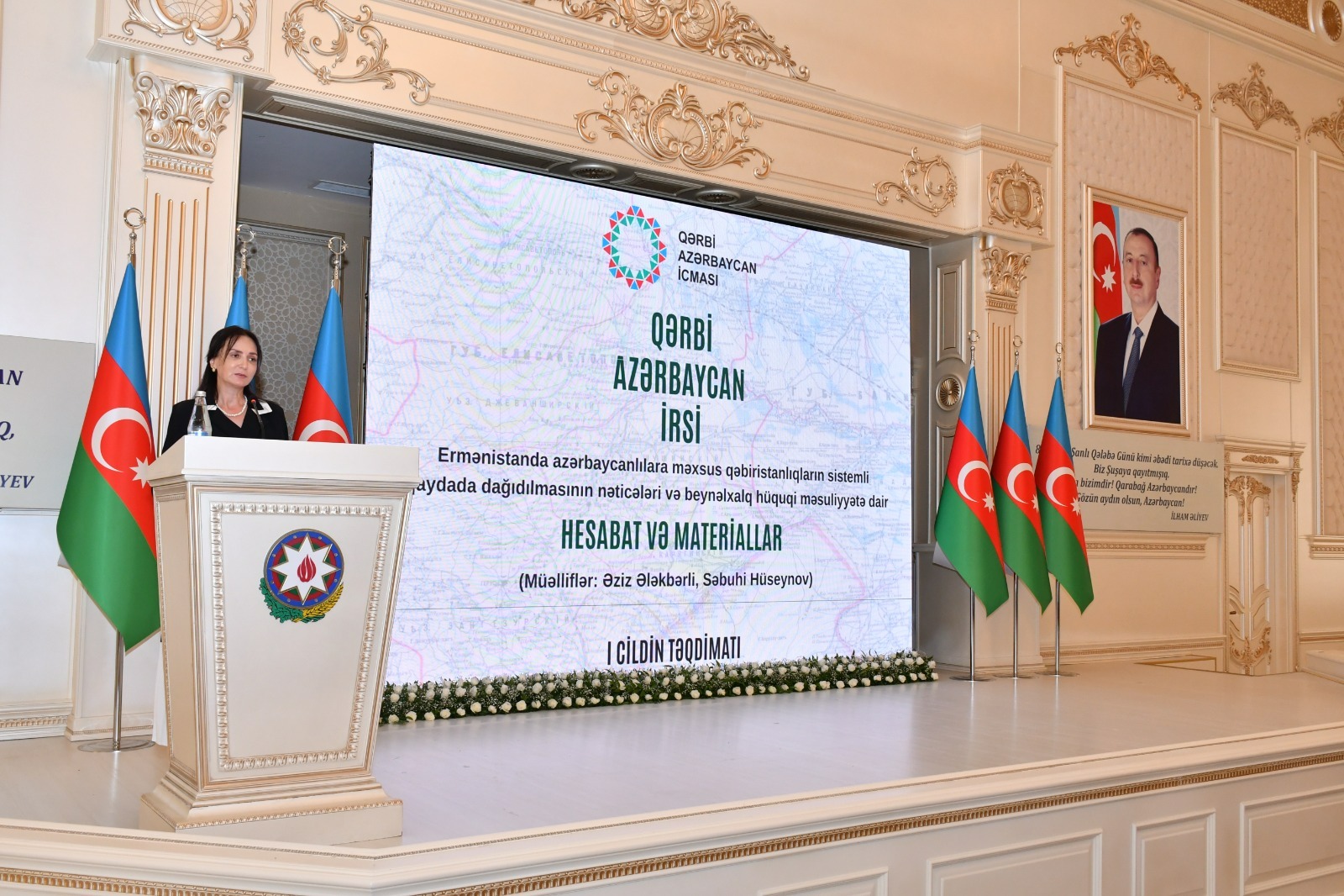 Abşeron rayonunda “Qərbi Azərbaycan İrsi” kitabının təqdimetmə mərasimi keçirilib (FOTO)