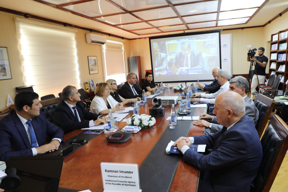 Əqli Mülkiyyət Agentliyinin İdarə Heyətinin sədri ÜƏMT-nin Baş Assambleyasında onlayn rejimdə çıxış edib (FOTO)