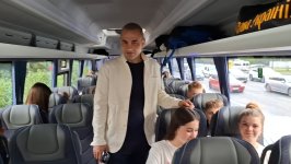 Ukraynalı uşaqlardan ibarət növbəti qrup reabilitasiya üçün Azərbaycana yola salınıb (FOTO)