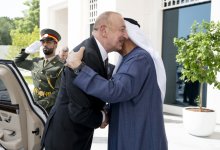 Prezident İlham Əliyevin Əbu-Dabidə Birləşmiş Ərəb Əmirliklərinin Prezidenti ilə görüşü olub (FOTO/VİDEO)