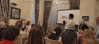 Azərbaycan-İsral kinematoqrafçılarının birgə filmi təqdim olunub (FOTO)