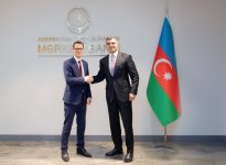 Azərbaycan İsveçrə ilə maliyyə sahəsində əməkdaşlığın genişləndirilməsini müzakirə edib (FOTO)
