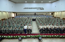 İntellektual qabiliyyətli bölmələrdən tərxis olunan gənclərlə görüş keçirilib (FOTO)