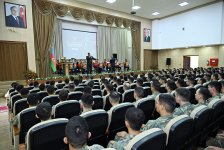 İntellektual qabiliyyətli bölmələrdən tərxis olunan gənclərlə görüş keçirilib (FOTO)