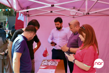 “Nar” regionlarda təhsilə dəstəyini davam etdirir (FOTO)