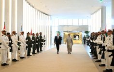 Prezident İlham Əliyev Birləşmiş Ərəb Əmirliklərinə işgüzar səfərə gəlib (FOTO/VİDEO)