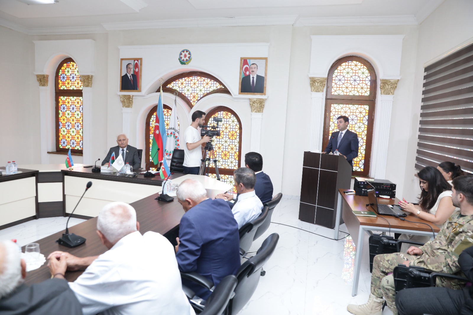 Xaçmaz rayonunda “Qərbi Azərbaycan İrsi” kitabının I cildinin təqdimat mərasimi olub (FOTO)