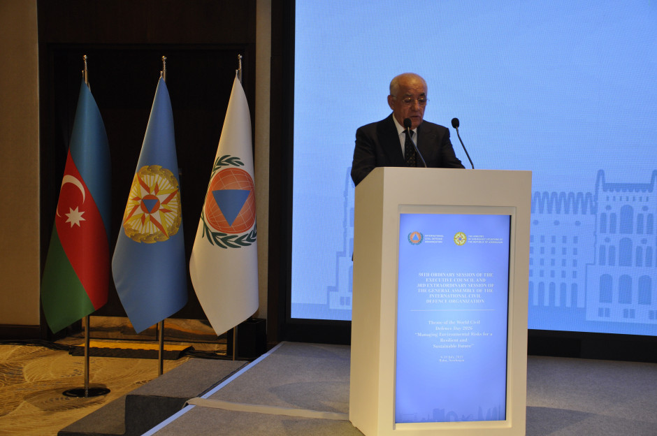 Bakıda Beynəlxalq Mülki Müdafiə Təşkilatının Baş Assambleyasının 3-cü növbədənkənar sessiyası keçirilib (FOTO/VİDEO) (YENİLƏNİB)