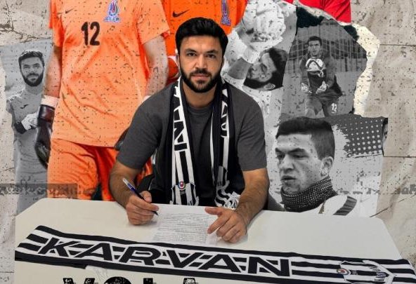 "Karvan" qapıçısı ilə yeni müqavilə imzalayıb