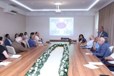 Professor M.Mərdanov elmi nəşirlərə verilən müasir tələblər mövzusunda təcrübəsini AzMİU alimləri ilə bölüşdü (FOTO)